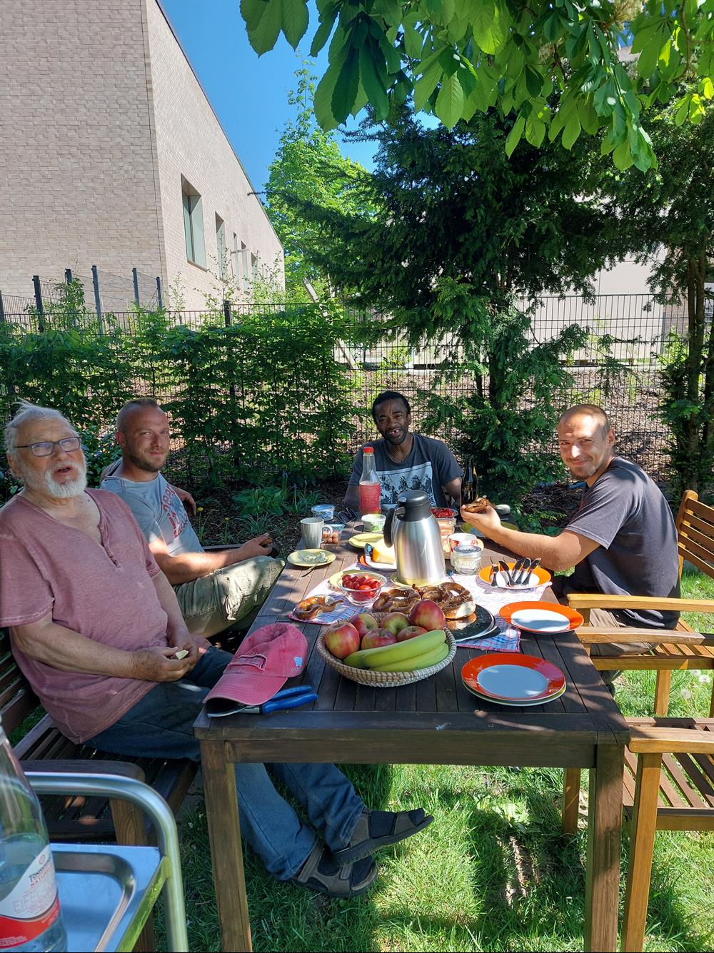 pause unter der kastanie im hospiz velbert